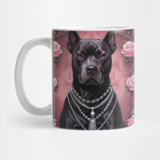 Black Staffy Mug